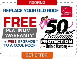 Roofing installation coupon
