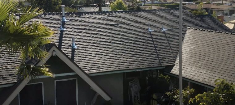 A new roof installed onto a home in Coronado.