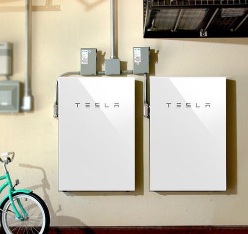 Two Tesla battery Image